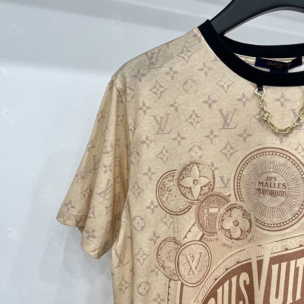 大人気! ルイヴィトン パイソンモノグラムTシャツ vuq02544
